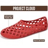 image:imageProject Cloud Lightweight Summer Flats Jelly Shoes Women Footwear Jellz  Lightweight and Durable Womens Flats Sandals Non Slip and Durable Womens Shoes WaterResistant Jelly Sandals for WomenRed