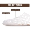 image:imageProject Cloud Lightweight Summer Flats Jelly Shoes Women Footwear Jellz  Lightweight and Durable Womens Flats Sandals Non Slip and Durable Womens Shoes WaterResistant Jelly Sandals for WomenCrystal Transparent