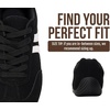 image:imageProject Cloud NonSlip Barefoot Women Sneakers with Soft Memory Foam Goal  Lace Up Shoes for Women Lightweight Fashion Footwear Comfortable Casual Everyday Travel Weekend Outfits All Day Easy WearBlack