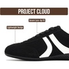 image:imageProject Cloud NonSlip Barefoot Women Sneakers with Soft Memory Foam Goal  Lace Up Shoes for Women Lightweight Fashion Footwear Comfortable Casual Everyday Travel Weekend Outfits All Day Easy WearBlack