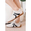 image:imageProject Cloud NonSlip Barefoot Women Sneakers with Soft Memory Foam Goal  Lace Up Shoes for Women Lightweight Fashion Footwear Comfortable Casual Everyday Travel Weekend Outfits All Day Easy WearWhite