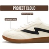 image:imageProject Cloud NonSlip Fashion Sneakers for Women LaceUp Shoes Irita  Memory Foam Insole Trendy Womens Footwear  Comfortable Casual Womens Sneakers  Stylish Shoes Women Breathable FootwearTaupe