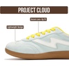 image:imageProject Cloud NonSlip Fashion Sneakers for Women LaceUp Shoes Irita  Memory Foam Insole Trendy Womens Footwear  Comfortable Casual Womens Sneakers  Stylish Shoes Women Breathable FootwearLime Microsuede