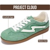 image:imageProject Cloud NonSlip Fashion Sneakers for Women LaceUp Shoes Irita  Memory Foam Insole Trendy Womens Footwear  Comfortable Casual Womens Sneakers  Stylish Shoes Women Breathable FootwearGreen Multi