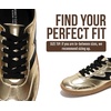 image:imageProject Cloud NonSlip Fashion Sneakers for Women LaceUp Shoes Irita  Memory Foam Insole Trendy Womens Footwear  Comfortable Casual Womens Sneakers  Stylish Shoes Women Breathable FootwearBlack Gold