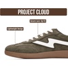 image:imageProject Cloud NonSlip Fashion Sneakers for Women LaceUp Shoes Irita  Memory Foam Insole Trendy Womens Footwear  Comfortable Casual Womens Sneakers  Stylish Shoes Women Breathable FootwearOlive
