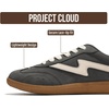 image:imageProject Cloud NonSlip Fashion Sneakers for Women LaceUp Shoes Irita  Memory Foam Insole Trendy Womens Footwear  Comfortable Casual Womens Sneakers  Stylish Shoes Women Breathable FootwearGrey