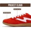 image:imageProject Cloud NonSlip Fashion Sneakers for Women LaceUp Shoes Irita  Memory Foam Insole Trendy Womens Footwear  Comfortable Casual Womens Sneakers  Stylish Shoes Women Breathable FootwearRed Microsuede