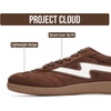 image:imageProject Cloud NonSlip Fashion Sneakers for Women LaceUp Shoes Irita  Memory Foam Insole Trendy Womens Footwear  Comfortable Casual Womens Sneakers  Stylish Shoes Women Breathable FootwearBrown