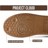 image:imageProject Cloud NonSlip Fashion Sneakers for Women LaceUp Shoes Irita  Memory Foam Insole Trendy Womens Footwear  Comfortable Casual Womens Sneakers  Stylish Shoes Women Breathable FootwearLime Microsuede