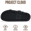 image:imageProject Cloud NonSlip Summer Slides for Women amp Lightweight Womens Sandals  Plush Soft Insole Lightweight Flat Sandals  NonSlip Outsole Soft amp Plush Insole Casual Footwear  Summer Slides for WomenLanura Black Suede