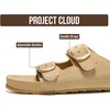image:imageProject Cloud NonSlip Summer Slides for Women amp Lightweight Womens Sandals  Plush Soft Insole Lightweight Flat Sandals  NonSlip Outsole Soft amp Plush Insole Casual Footwear  Summer Slides for WomenSand Suede
