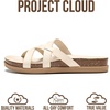 image:imageProject Cloud NonSlip Summer Slides for Women amp Lightweight Womens Sandals  Summer Sandals for Women with Plush and Soft Insole Womens Sandals Comfortable Non Slip and Lightweight Women FootwearCream