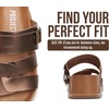 image:imageProject Cloud Platform Sandals for Women Strappy Wedges Plush Insole 2026  Comfortable and Lightweight Fashion Wedge Sandals for Women  NonSlip Sole with Adjustable Strap for Every OccasionsBrown Quartz