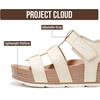 image:imageProject Cloud Platform Sandals for Women Strappy Wedges Plush Insole 2026  Comfortable and Lightweight Fashion Wedge Sandals for Women  NonSlip Sole with Adjustable Strap for Every OccasionsPhased  Cloud