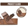 image:imageProject Cloud Platform Sandals for Women Strappy Wedges Plush Insole 2026  Comfortable and Lightweight Fashion Wedge Sandals for Women  NonSlip Sole with Adjustable Strap for Every OccasionsBrown Quartz