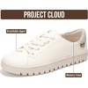 image:imageProject Cloud Sneakers for Women  Memory Foam Insole Womens Fashion Sneakers  Non Slip amp Lightweight Trendy Womens Shoes  Fashion Shoes for Women 2026 PaisleyWhite