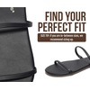 image:imageProject Cloud Summer Sandals for Women with Memory Foam Insole Transition  Memory Foam Insole Beach Flip Flops NonSlip Sole Lightweight Double Straps Summer Sandals for Women Everyday ComfortBlack
