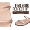 image:imageProject Cloud Summer Sandals for Women with Memory Foam Insole Transition  Memory Foam Insole Beach Flip Flops NonSlip Sole Lightweight Double Straps Summer Sandals for Women Everyday ComfortCopper