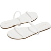 image:imageProject Cloud Summer Sandals for Women with Memory Foam Insole Transition  Memory Foam Insole Beach Flip Flops NonSlip Sole Lightweight Double Straps Summer Sandals for Women Everyday ComfortWhite