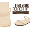 image:imageProject Cloud Summer Sandals for Women with Memory Foam Insole Transition  Memory Foam Insole Beach Flip Flops NonSlip Sole Lightweight Double Straps Summer Sandals for Women Everyday ComfortSand