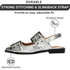 image:imageProject Cloud Wedge Sandals for Women Plush Insole Strappy Sandals 2026  Soft Plush Insole Lightweight Design NonSlip Durable Outsole Strappy Wedge Sandals for Women Everyday ComfortSilver