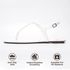 image:imageProject Cloud Wedge Sandals for Women Plush Insole Strappy Sandals 2026  Soft Plush Insole Lightweight Design NonSlip Durable Outsole Strappy Wedge Sandals for Women Everyday ComfortWhite