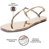 image:imageProject Cloud Wedge Sandals for Women Plush Insole Strappy Sandals 2026  Soft Plush Insole Lightweight Design NonSlip Durable Outsole Strappy Wedge Sandals for Women Everyday ComfortSummer Sandals for Women
