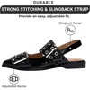 image:imageProject Cloud Wedge Sandals for Women Plush Insole Strappy Sandals 2026  Soft Plush Insole Lightweight Design NonSlip Durable Outsole Strappy Wedge Sandals for Women Everyday ComfortBlack  Katharyn