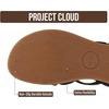 image:imageProject Cloud Wedge Sandals for Women Plush Insole Strappy Sandals 2026  Soft Plush Insole Lightweight Design NonSlip Durable Outsole Strappy Wedge Sandals for Women Everyday ComfortBlack