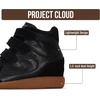 image:imageProject Cloud Wedge Sneakers for Women  Memory Foam Insole Womens Sneakers  Lightweight amp Hi Top Womens Shoes  Stylish Spring Shoes for Women 2026 MarantBlack