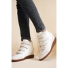 image:imageProject Cloud Wedge Sneakers for Women  Memory Foam Insole Womens Sneakers  Lightweight amp Hi Top Womens Shoes  Stylish Spring Shoes for Women 2026 MarantWhite