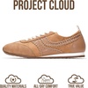 image:imageProject Cloud Womens Barefoot Sneakers with Memory Foam amp Non Slip Monica  Lace Up Shoes for Women  Lightweight Casual Women Footwear Comfortable Fashion Sneakers for Women  Versatile Women ShoesTan