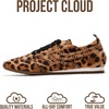 image:imageProject Cloud Womens Barefoot Sneakers with Memory Foam amp Non Slip Monica  Lace Up Shoes for Women  Lightweight Casual Women Footwear Comfortable Fashion Sneakers for Women  Versatile Women ShoesLeopard