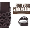 image:imageProject Cloud Womens Flat Sandals Non Slip Dressy Sandals for Women Lisa  Womens Dress Sandals Memory Foam Cushioning Comfortable Lightweight Casual Footwear Summer Vacation Travel Everyday OutdoorsChocolate