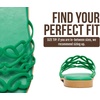 image:imageProject Cloud Womens Flat Sandals Non Slip Dressy Sandals for Women Lisa  Womens Dress Sandals Memory Foam Cushioning Comfortable Lightweight Casual Footwear Summer Vacation Travel Everyday OutdoorsEmerald Green
