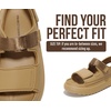 image:imageProject Cloud Womens NonSlip Platform Sandals with Soft Insole Goldie  Beach Shoes for Women Vacation Outfits Casual Summer Footwear Travel Everyday Fashion Easy Wear Comfortable Versatile StyleLight Brown