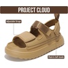 image:imageProject Cloud Womens NonSlip Platform Sandals with Soft Insole Goldie  Beach Shoes for Women Vacation Outfits Casual Summer Footwear Travel Everyday Fashion Easy Wear Comfortable Versatile StyleLight Brown