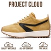 image:imageProject Cloud Womens Sneakers Memory Foam Lightweight Lace Up Shoes 2026  Durable and Lightweight NonSlip Lace Up Fashion Sneakers and Spring Shoes AllDay Comfortortable Walking ShoesBalindamustard