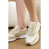 image:imageProject Cloud Womens Sneakers Memory Foam Lightweight Lace Up Shoes 2026  Durable and Lightweight NonSlip Lace Up Fashion Sneakers and Spring Shoes AllDay Comfortortable Walking ShoesBalindabeige