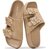 Beige Suede