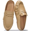 image:imageProject Cloud 100 Genuine Leather Penny Loafers for Women FootwearBecker  Mules For Women with Memory Foam Insole Womens FlatsLightweight Womens Loafers amp Womens ShoesWomens Loafers amp SliponsApricot Leather