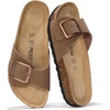 image:imageProject Cloud 100 Genuine Leather Sandals Women Comfortable Womens Slides  Slides for Women Beach Essential Lightweight Footwear with Memory Foam Insole Everyday Summer Sandals for WomenIbiza  Tan