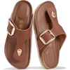 image:imageProject Cloud 100 Genuine Leather Thong Sandals amp Flip Flops for Women  Memory Foam Insole Womens Sandals  NonSlip Lightweight Comfortable Beach Footwear and Casual Everyday Summer Sandals WomenBrown  Bigger Buckle