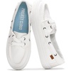 image:imageProject Cloud Canvas Sneakers for Women Memory Foam Slip On Seasalt  Memory Foam Insole SlipOn Design Lightweight NonSlip Sole Canvas Fashion Sneakers for Women Everyday ComfortWhite Canvas