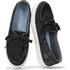 image:imageProject Cloud Canvas Sneakers for Women Memory Foam Slip On Seasalt  Memory Foam Insole SlipOn Design Lightweight NonSlip Sole Canvas Fashion Sneakers for Women Everyday ComfortBlack Canvas