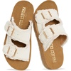 image:imageProject Cloud Comfortable Womens Sandals Platform Sandals for Women  Lightweight Plush Soft Insole Buckle Non Slip Durable Fashion Frayed Footwear Casual Beach Summer Everyday Style All Day WearCream  Light