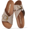 image:imageProject Cloud Genuine Suede Adjustable Buckle Slides for Women Footwear  Plush and Soft Insole for allday comfort Lightweight and NonSlip Outsole Womens Sandals Durable SlipOns Sandals WomenBirch Suede