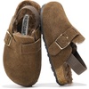 Brown Fur Lined