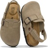 Taupe Suede Bronze With Back Strap